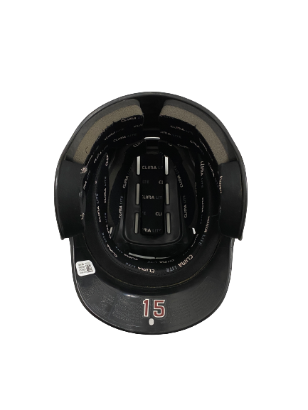 Luke La Flam Arizona State Baseball Exclusive EVOSHIELD Game Batting Helmet