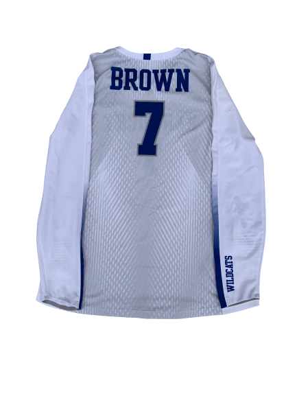Kaz Brown Kentucky Volleyball 2017 (Senior Season) Worn Jersey (Size L)