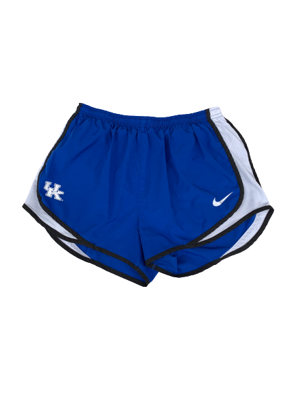Kaz Brown Kentucky Volleyball Team Issued Workout Shorts (Size L)