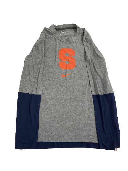 Tommy DeVito Syracuse Football Team-Issued Long Sleeve Shirt (Size L)