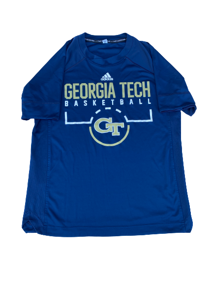 Jose Alvarado Georgia Tech Basketball Team Issued T-Shirt (Size M)