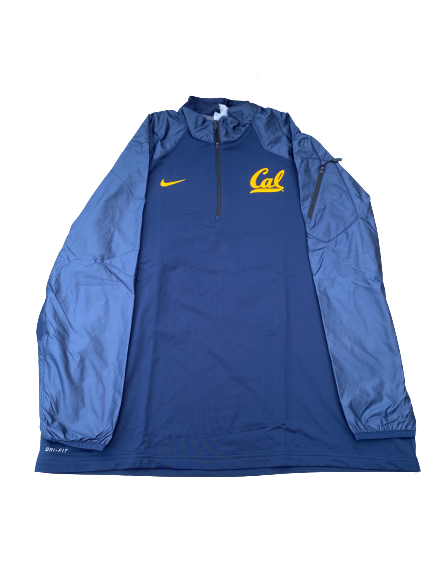 Alex Mack California Football Team Issued Quarter Zip Pullover (Size 3XL)