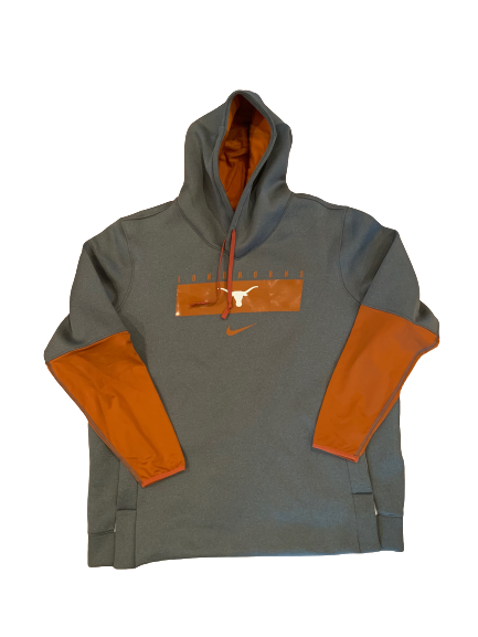 Jericho Sims Texas Basketball Team Issued Sweatshirt (Size 2XL)