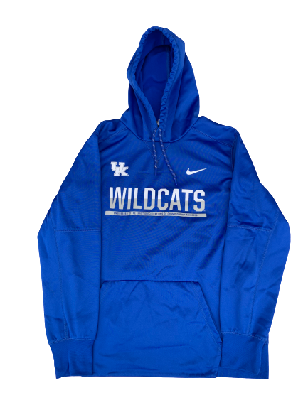 Kaz Brown Kentucky Volleyball Team Issued Sweatshirt (Size L)