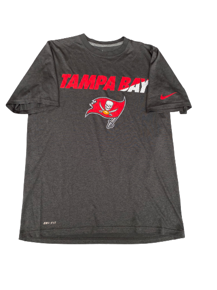 Isaiah Johnson Tampa Bay Buccaneers Team Issued Workout Shirt (Size M)