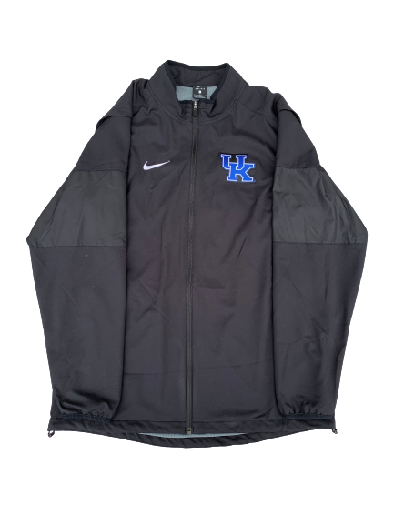 Kaz Brown Kentucky Volleyball Team Issued Full-Zip Jacket (Size L)