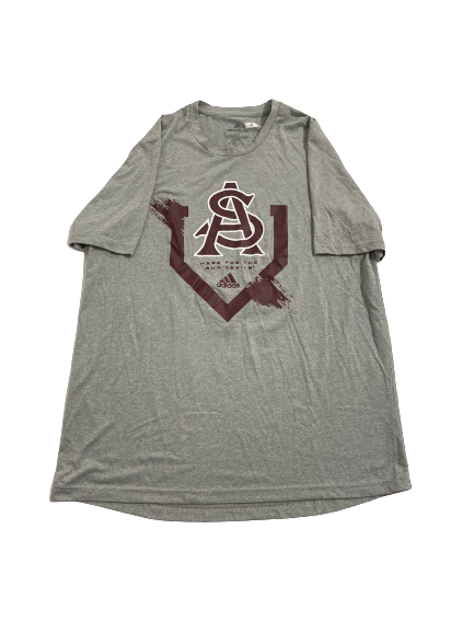 Luke La Flam Arizona State Baseball Team-Issued T-Shirt (Size L)
