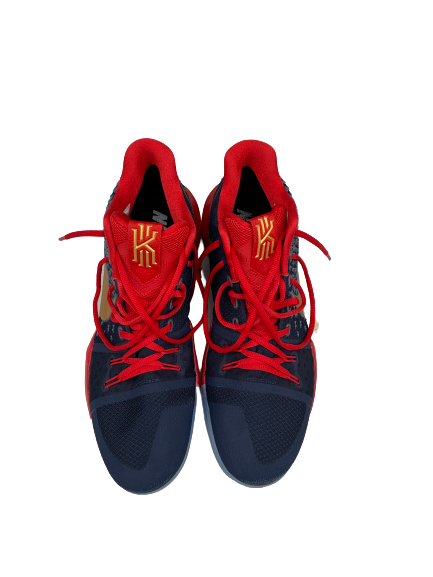 Dakota Mathias Player Exclusive Team USA Nike Kyrie Irving Sneakers (Size 14)