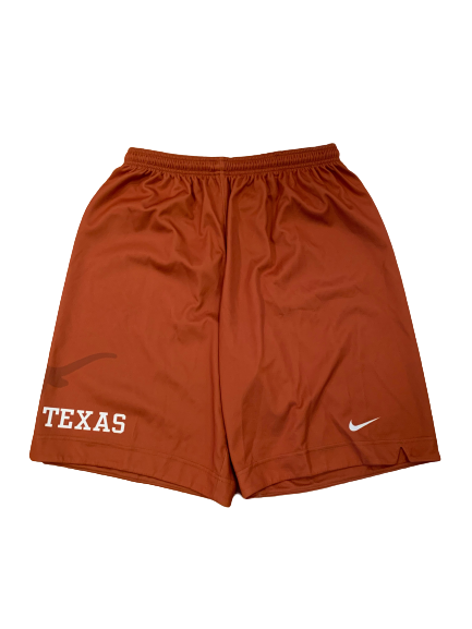 Jericho Sims Texas Basketball Player Exclusive Practice Shorts (Size XL)