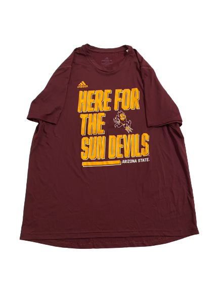 Luke La Flam Arizona State Baseball Team-Issued T-Shirt (Size XL)