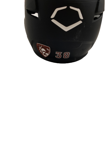 Luke La Flam Arizona State Baseball Exclusive EVOSHIELD Game Batting Helmet