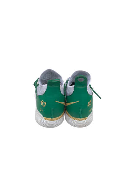 Dakota Mathias Game Worn Custom Nike KD XI Sneakers (Size 14)