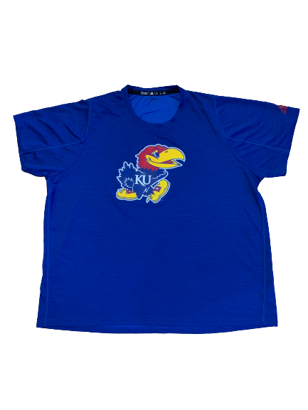Hakeem Adeniji Kansas Adidas T-Shirt (Size XXXL)