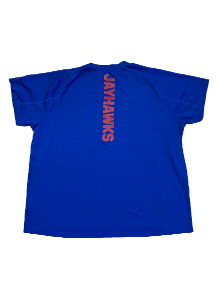 Hakeem Adeniji Kansas Adidas T-Shirt (Size XXXL)