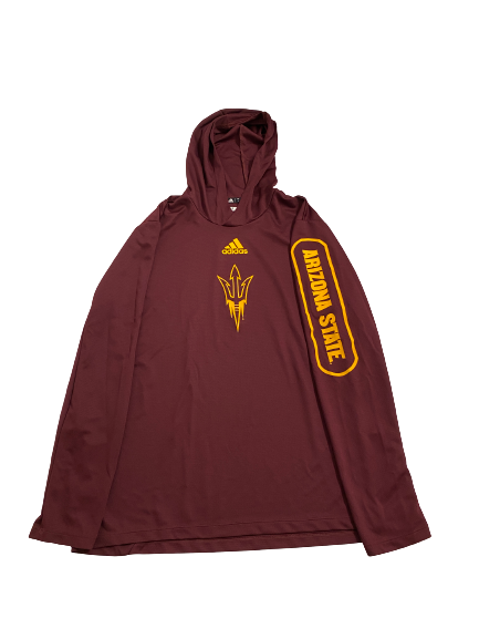 Luke La Flam Arizona State Baseball Team-Issued Performance Hoodie (Size L)