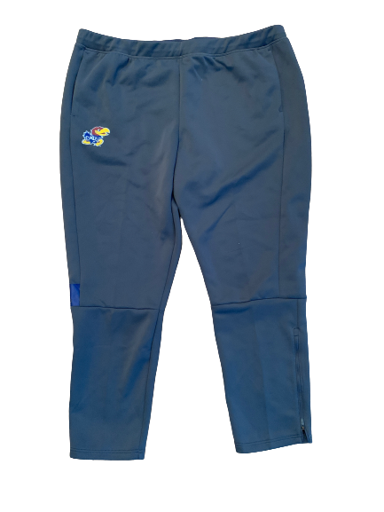 Hakeem Adeniji Kansas Adidas Sweatpants (Size XXXL)