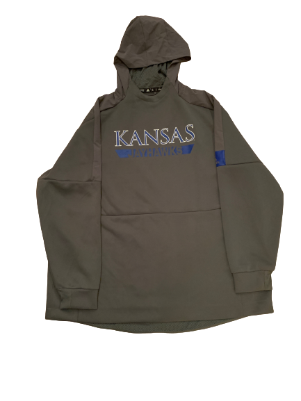 Hakeem Adeniji Kansas Adidas Sweatshirt (Size XXXL)