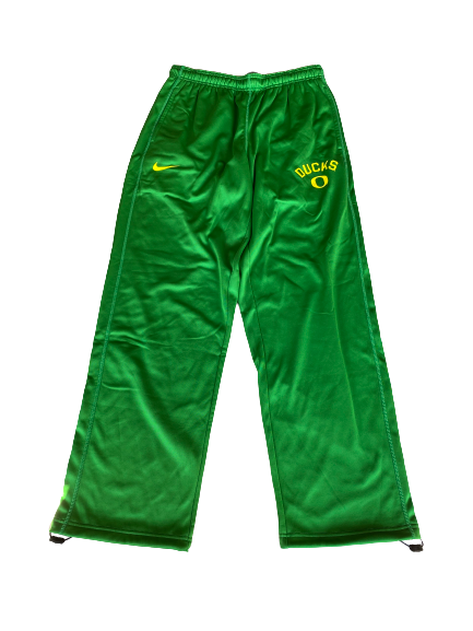 Casey Benson Oregon Basketball Team Issued Sweatpants (Size L)