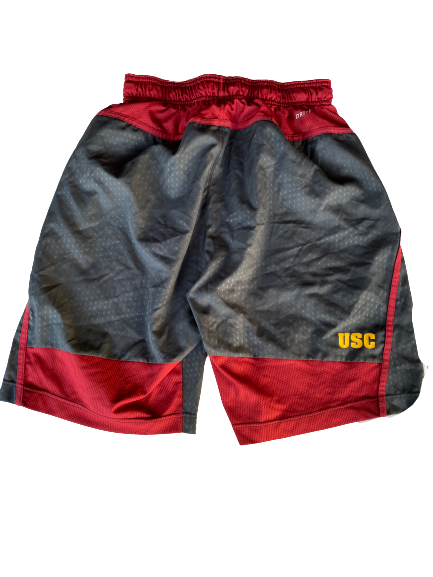 Austin Manning USC Team Issued Workout Shorts (Size M)