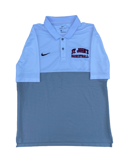 St. Johns Basketball Team Issued Polo (Size L)