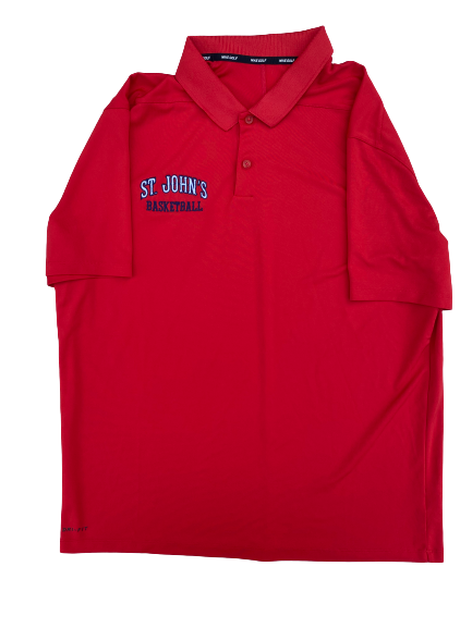 St. Johns Basketball Team Issued Polo (Size XL)