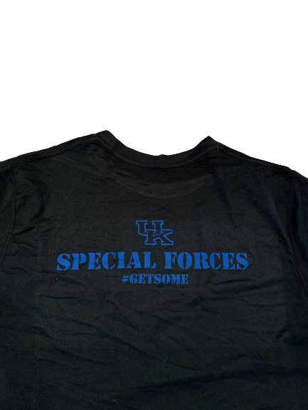 Jamar Watson Kentucky Football Player Exclusive "Special Forces" Workout Shirt (Size XL)
