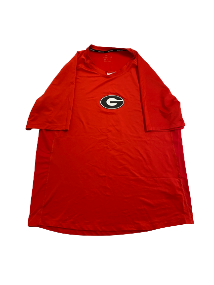 Shane Marshall Georgia Baseball Team Issued T-Shirt (Size XL)