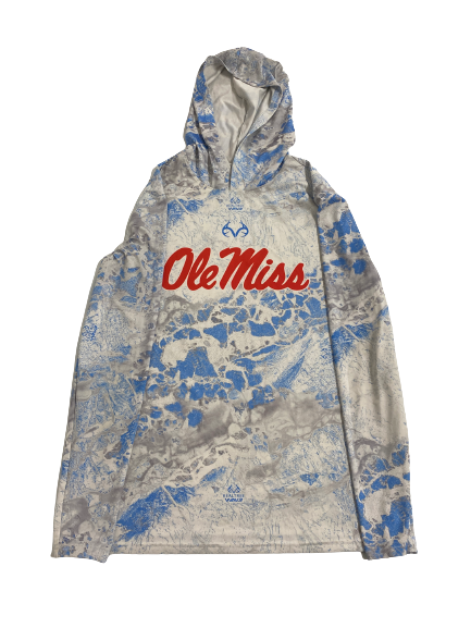 Bralon Brown Ole Miss Football Player-Exclusive Hoodie (Size L)