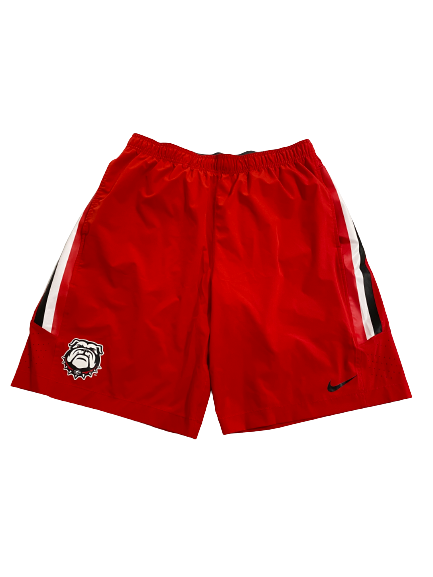 Shane Marshall Georgia Baseball Team Issued Shorts (Size XL)