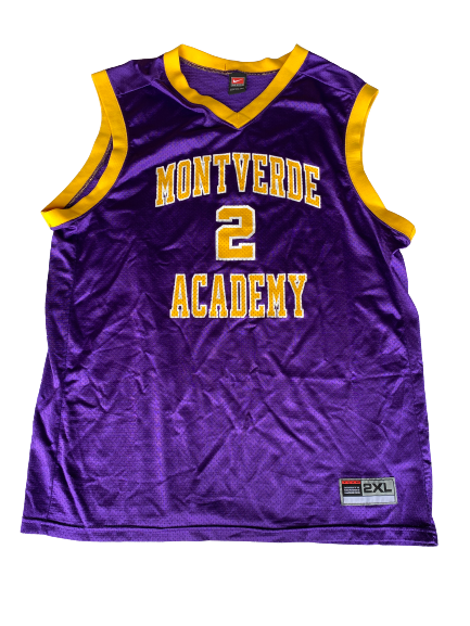 L.D. Williams Montverde Academy Basketball Game Worn Jersey (Size XXL)
