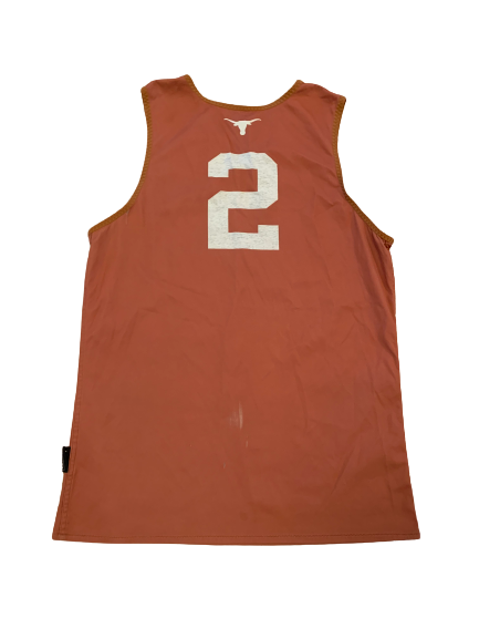 Matt Coleman Texas Basketball Reversible Practice Jersey (Size M)