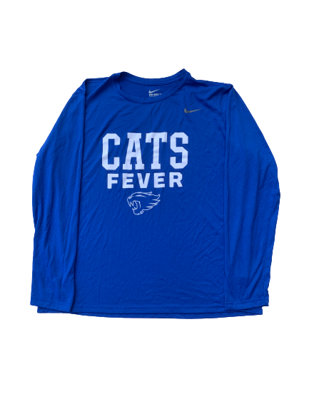 EJ Montgomery Kentucky "Cats Fever" Nike Long Sleeve Shirt (Size XL)