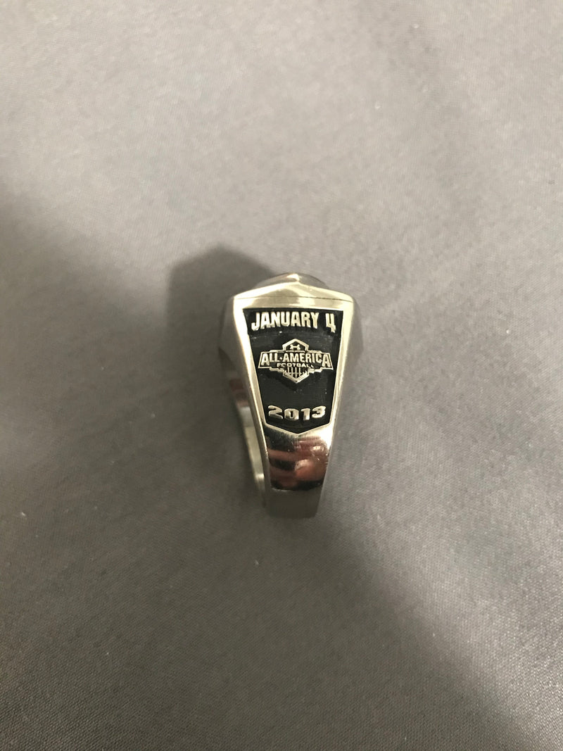 Darius James 2013 Under Armour All-American Football Game Player Exclusive Ring