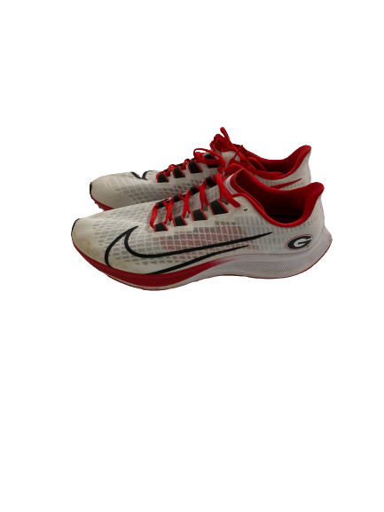 Shane Marshall Georgia Baseball Team-Issued Shoes (Size 13)