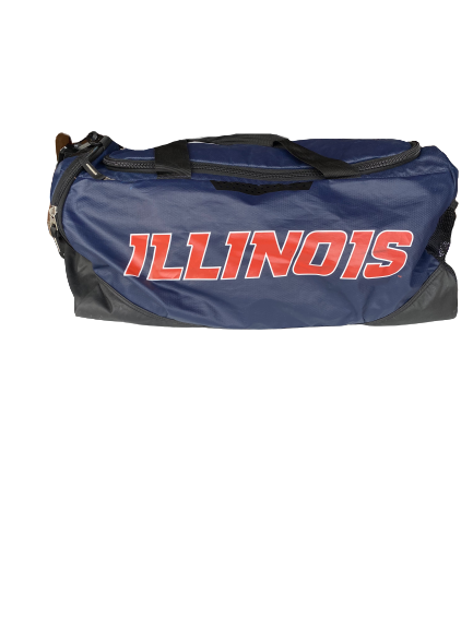 Kendrick Foster Illinois Football Travel Duffel Bag