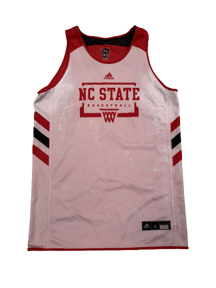 Devon Daniels NC State Basketball Player Exclusive Reversible Practice Jersey (Size XL)