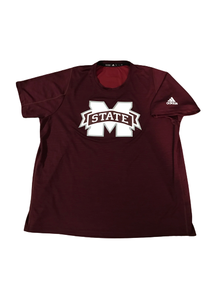 Robert Woodard II Mississippi State Basketball Adidas T-Shirt (Size XXL)