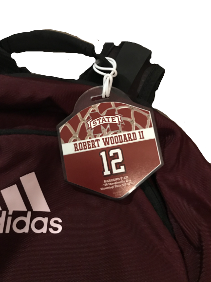 Robert Woodard II Mississippi State Set (Backpack With Player Tag and Techfit Tank)