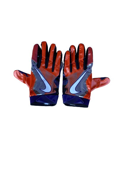 Cornell Powell Clemson Football Nike Gloves (Size XXXL)