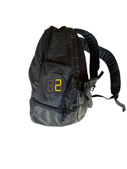 Casey Benson Oregon Basketball Team Issued Backpack With Number