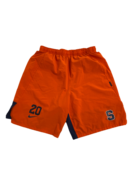Robert Braswell IV Syracuse Basketball Player-Exclusive Shorts With 