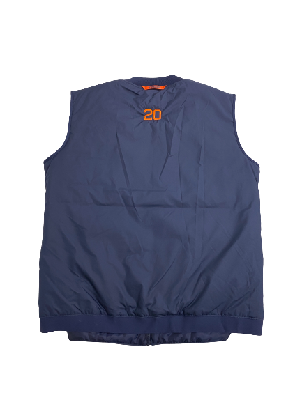 Robert Braswell IV Syracuse Basketball Player-Exclusive Vest Jacket With 