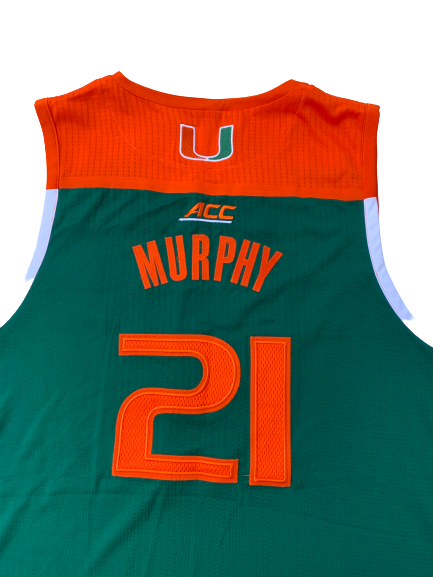 Kamari Murphy Miami Game Worn Jersey (Size XL)