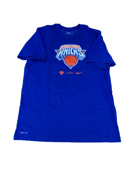 Myles Powell Westchester Knicks Team Issued Workout Shirt (Size L)