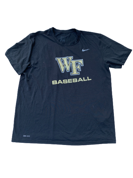 Tyler Witt Wake Forest Team Issued Practice Shirt with Number on Back (Size XL)