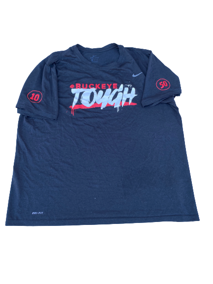 Brady Taylor Ohio State Football Team Exclusive T-Shirt (Size XXXL)