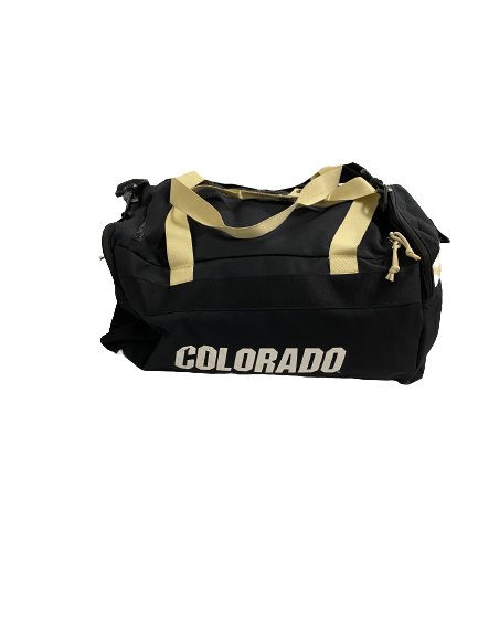 J.T. Shrout Colorado Football Player-Exclusive Travel Duffel Bag