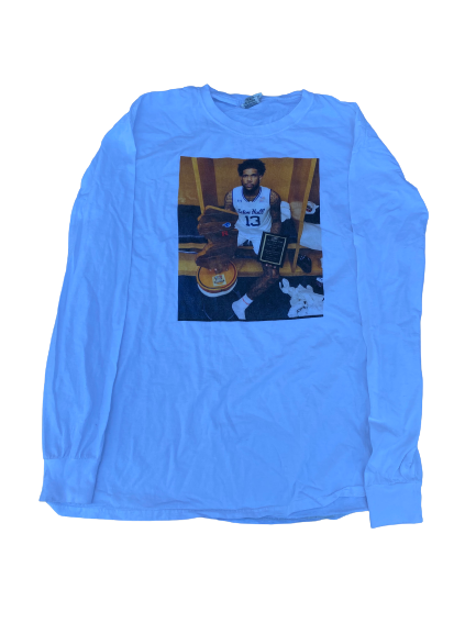 Myles Powell Seton Hall Basketball Long Sleeve T-Shirt (Size L)