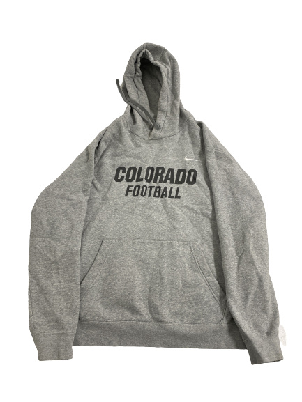 J.T. Shrout Colorado Football Team-Issued Hoodie (Size XL)