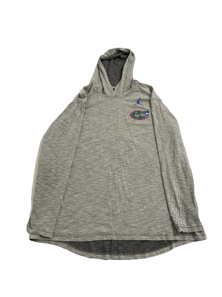 Zach Carter Florida Football Team Issued Travel Performance Hoodie (Size XXL)